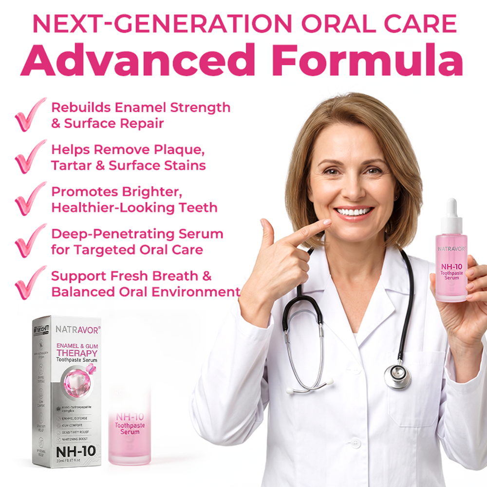 👨‍⚕️Natravor® Thismile NH-10 Toothpaste Serum for Enamel and Gum Care – Advanced Therapy🥬